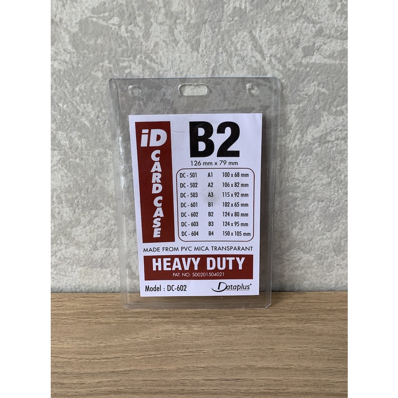

ID Card Case B2/ Name Tag/ Plastik ID Card