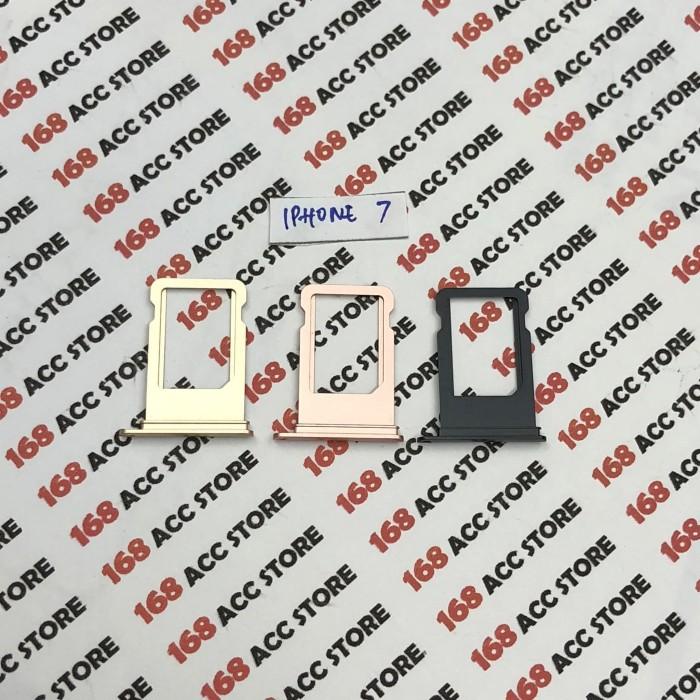Simtray Sim Tray / Sim Lock / Tempat Sim Card / Slot Kartu Iphone 7G / 7 Plus