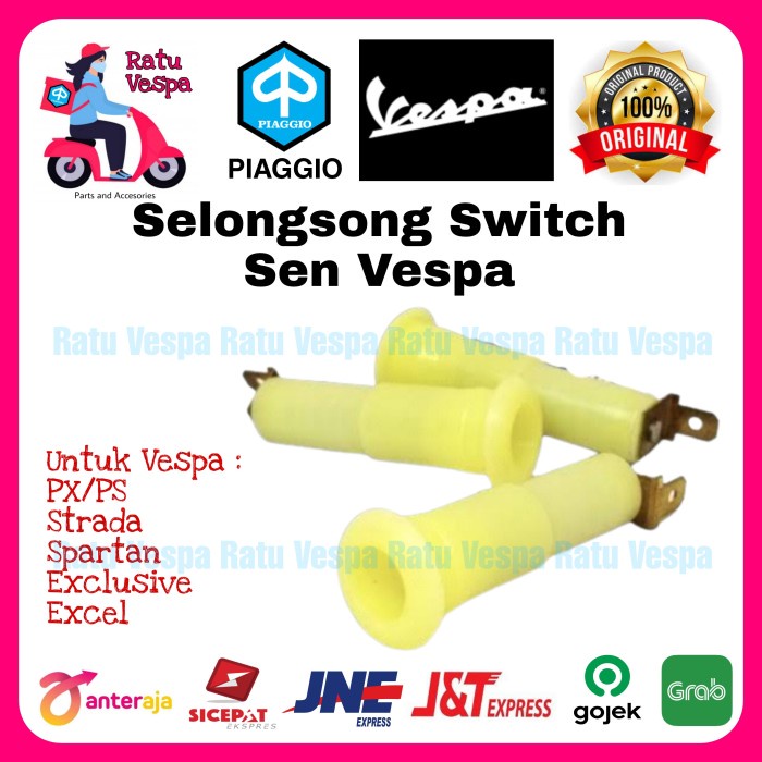 Selongsong Switch Sen Tepong Vespa Import Taiwan Vespa PX Strada Excel