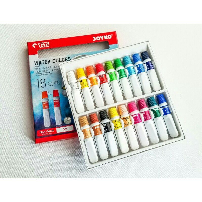 

Cat Air / Water Color Joyko TiTi WAC-6ML-18 Warna