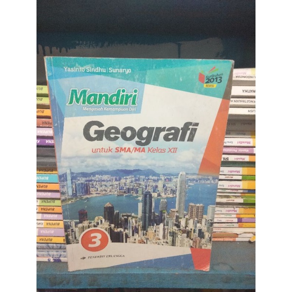 MANDIRI GEOGRAFI SMA KELAS 12/3 ERLANGGA