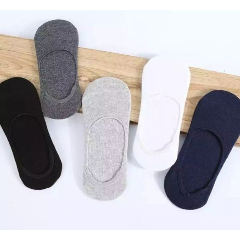 Termurah '' 1 pasang kaos kaki pendek dewasa dibawah mata kaki/ koas kaki hidden sock-1