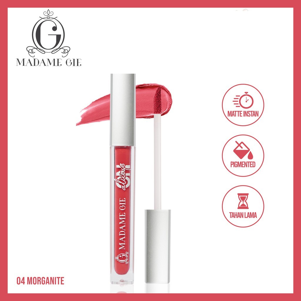 ⭐️ Beauty Expert ⭐️ Madame Gie Always On Lip Cream - MakeUp Lip Cream Lipstik