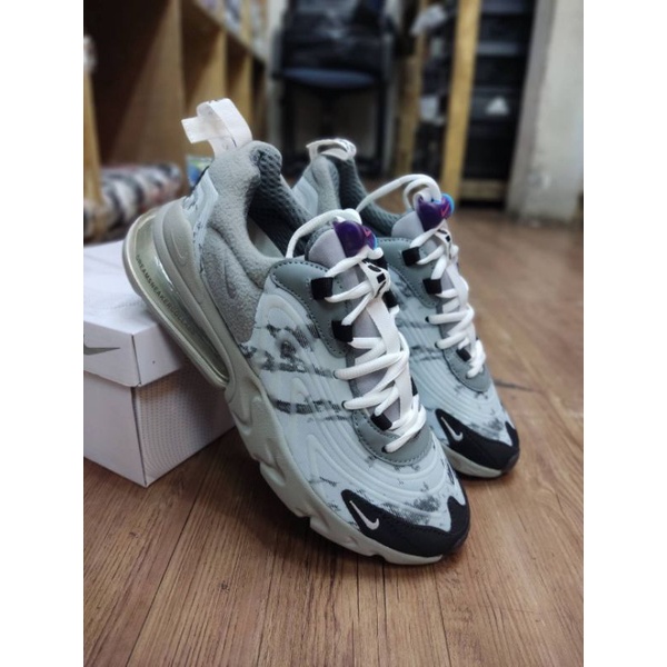 11.11 BIG SALE !! Nike Air max 270 Cactus Jack Wolf Gray