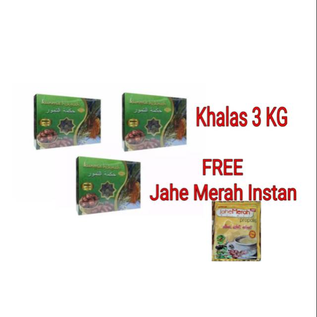 

Paket Kurma khalas hikmah 3KG