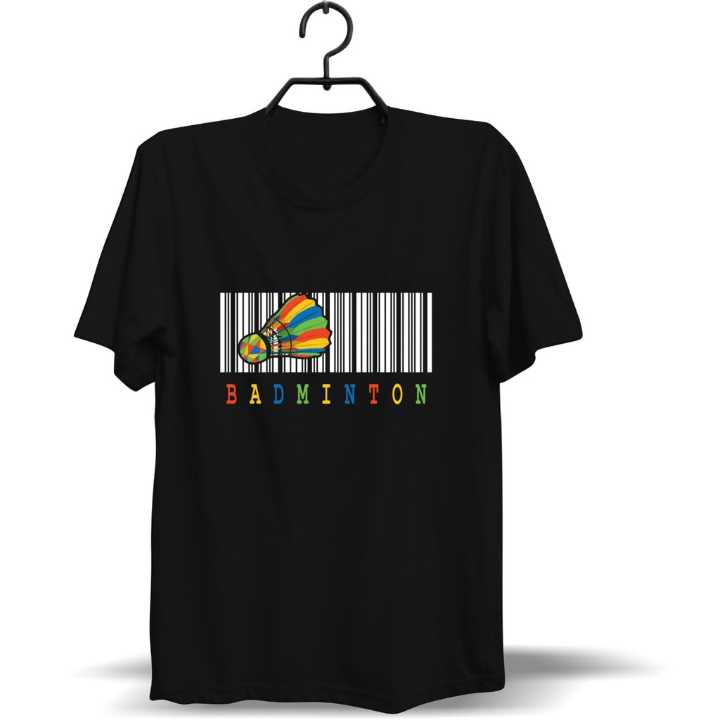 ctrl.id - BAJU KAOS PRIA WANITA / KAOS DISTRO DTF DTG DESAIN BADMINTON
