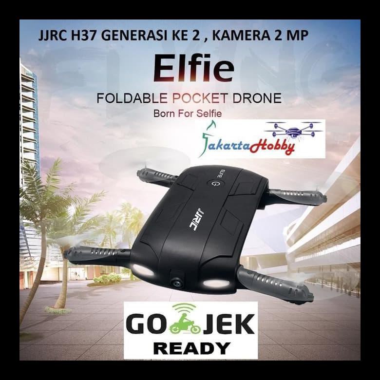 Jjrc H37 Elfie Foldable Pocket Drone Selfie Drone Hd Camera