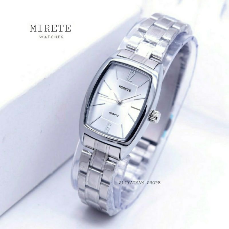 jam tangan wanita mirete kasual original bahan import rantai steel tahan air free batre cadangan/jam tangan wanita terlaris/jam tangan wanita terbaru/jam tangan wanita simple/jam tangan wanita cantik/jam tangan fashion wanita bisa cod BES SELLER