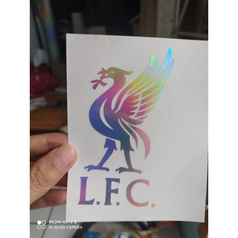 

stiker cutting liverpool hologram