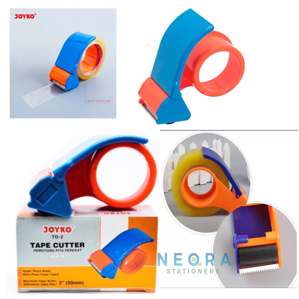 

Joyko Tape Cutter / Tape Dispenser / Pemotong Pita Perekat TD-2