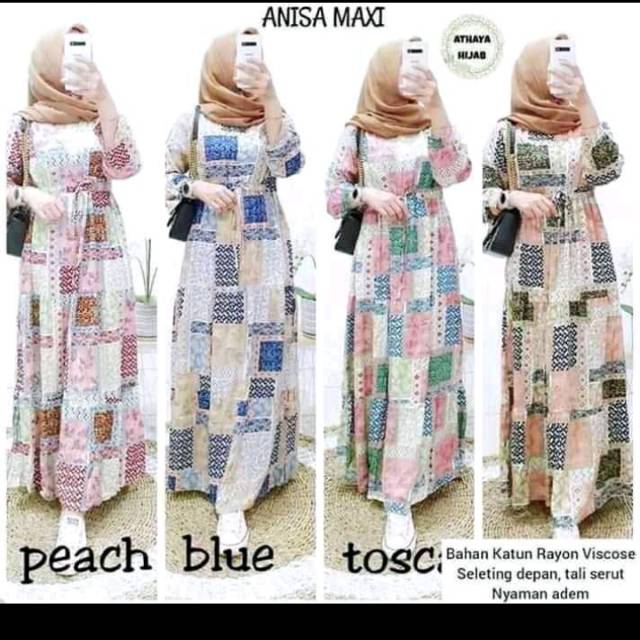 Gamis etnik rayon