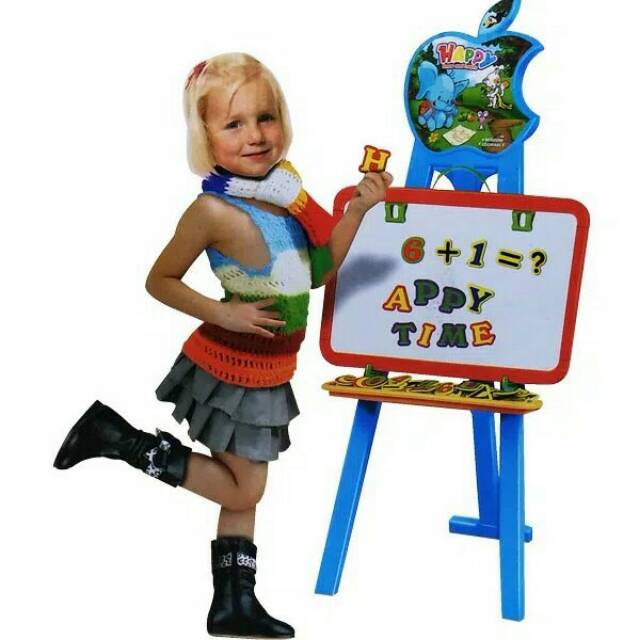 Promo Papan Tulis Mainan Anak Kreatif Kreasi Penggemar Corat Coret Kado Edukasi Terbaik