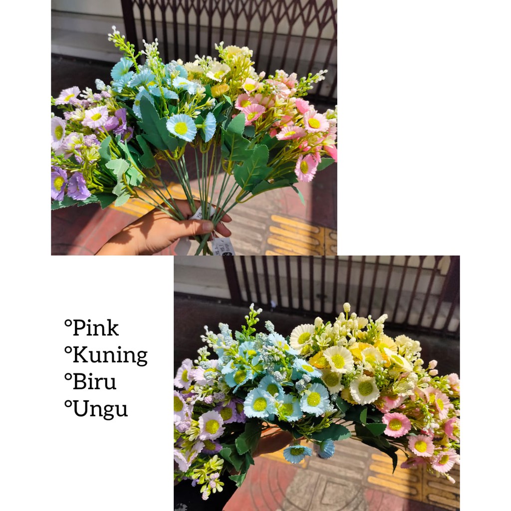 

bunga buket daisy per tangkai artificial