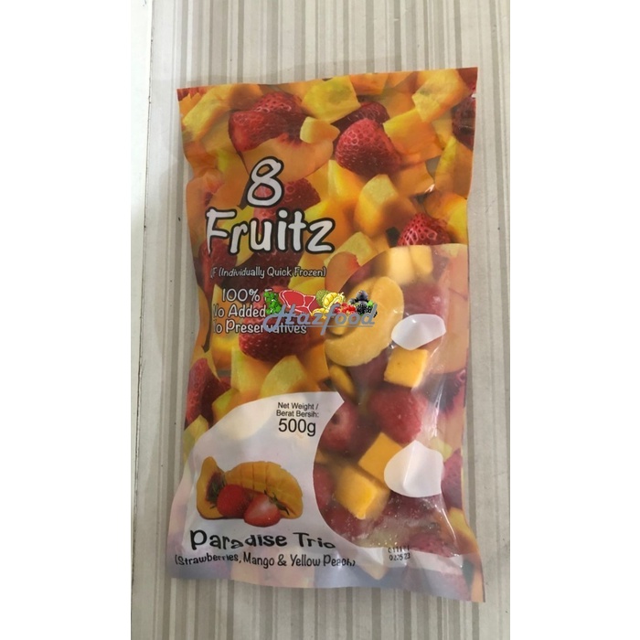 

8 fruitz Frozen Paradise Trio 500Gram