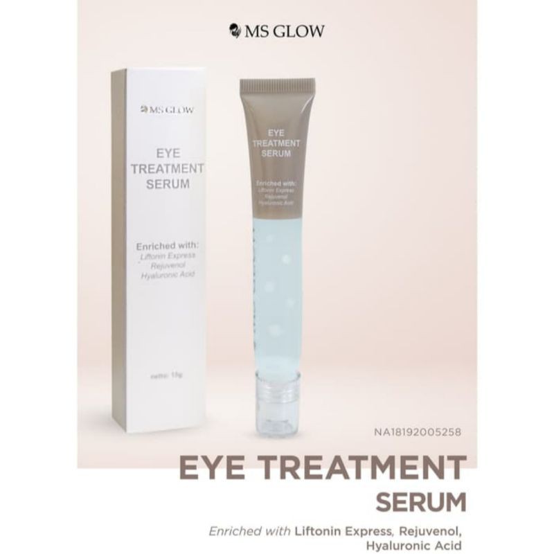 MS GLOW EYE TREATMENT SERUM / SERUM MATA PANDA / CREAM MATA PANDA/ EYE CREAM/ KRIM MATA