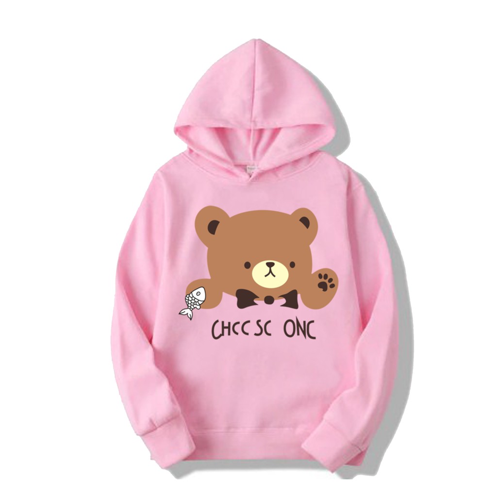 Bess - Sweater Hoodie Murah / Sweater Hoodie Wanita BEAR ONE