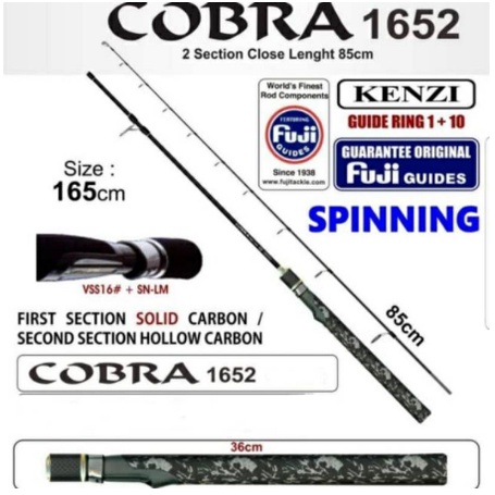 JORAN KENZI COBRA 165 FUJI 5-12 LB