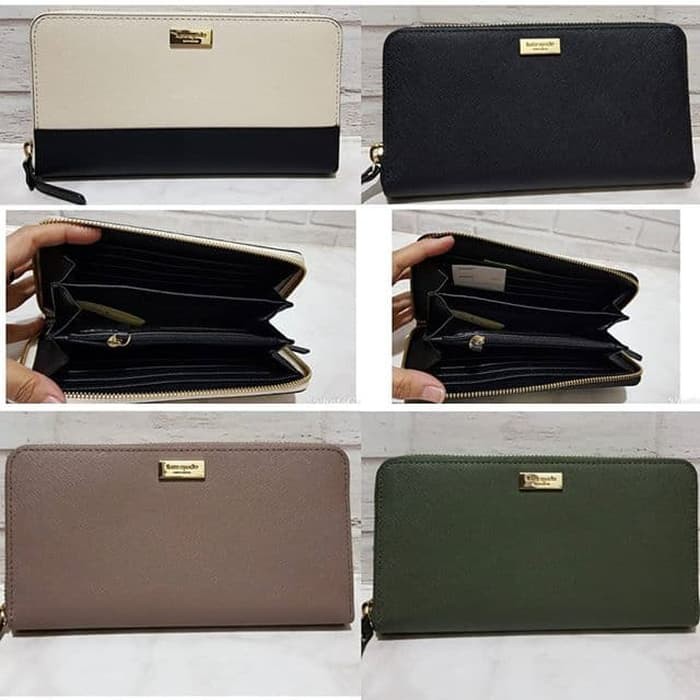 dompet Kate Spade Neda Wallet Leather original