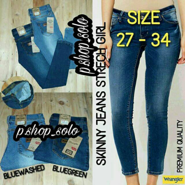 JEANS CEWEK WRANGLER PANJANG PREMIUM QUALITY