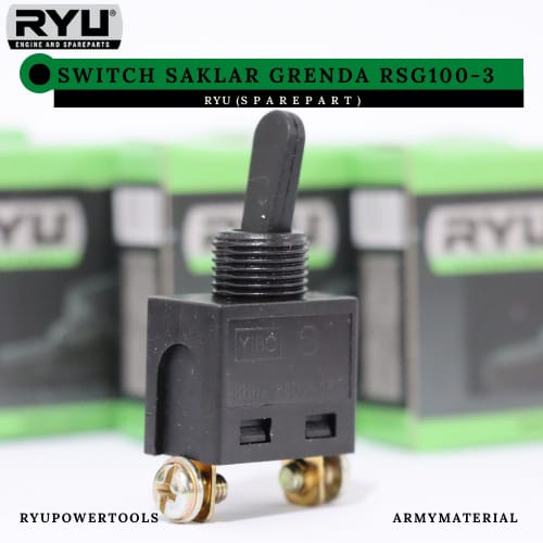 Saklar gerinda Switch Gerinda RYU RSG 100-3 Ryu Original