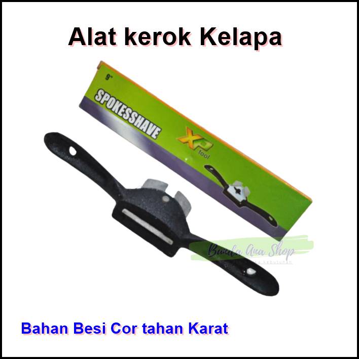 Kerokan kulit kelapa Alat kerok kelapa