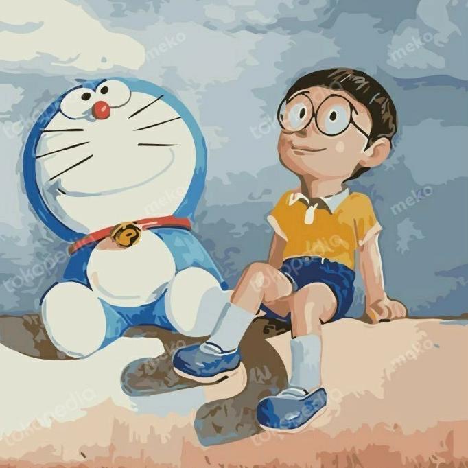 

PAKET MELUKIS ANAK/SET MEWARNAI/MAINAN DIY/ALAT LUKIS ANAK-DORAEMON