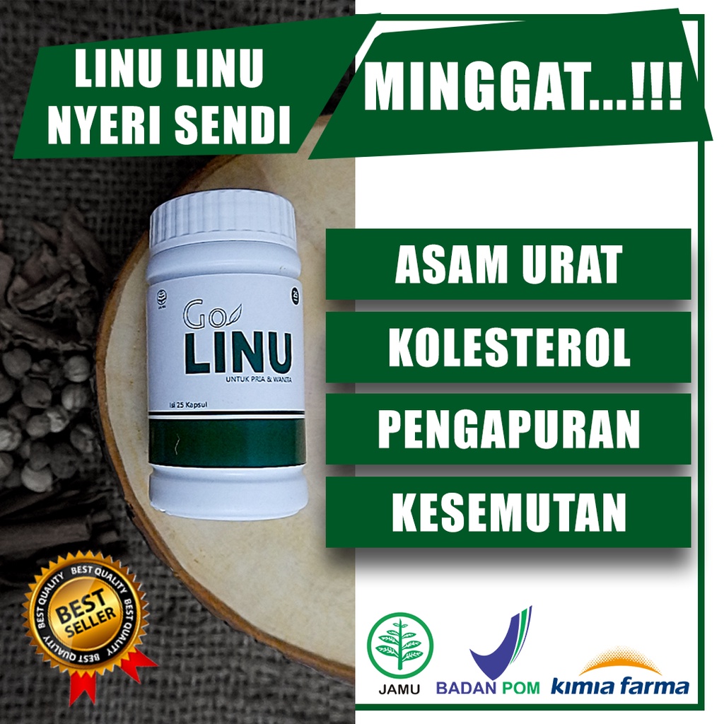 Golinu Obat Herbal Asam Urat Kolesterol Nyeri sendi