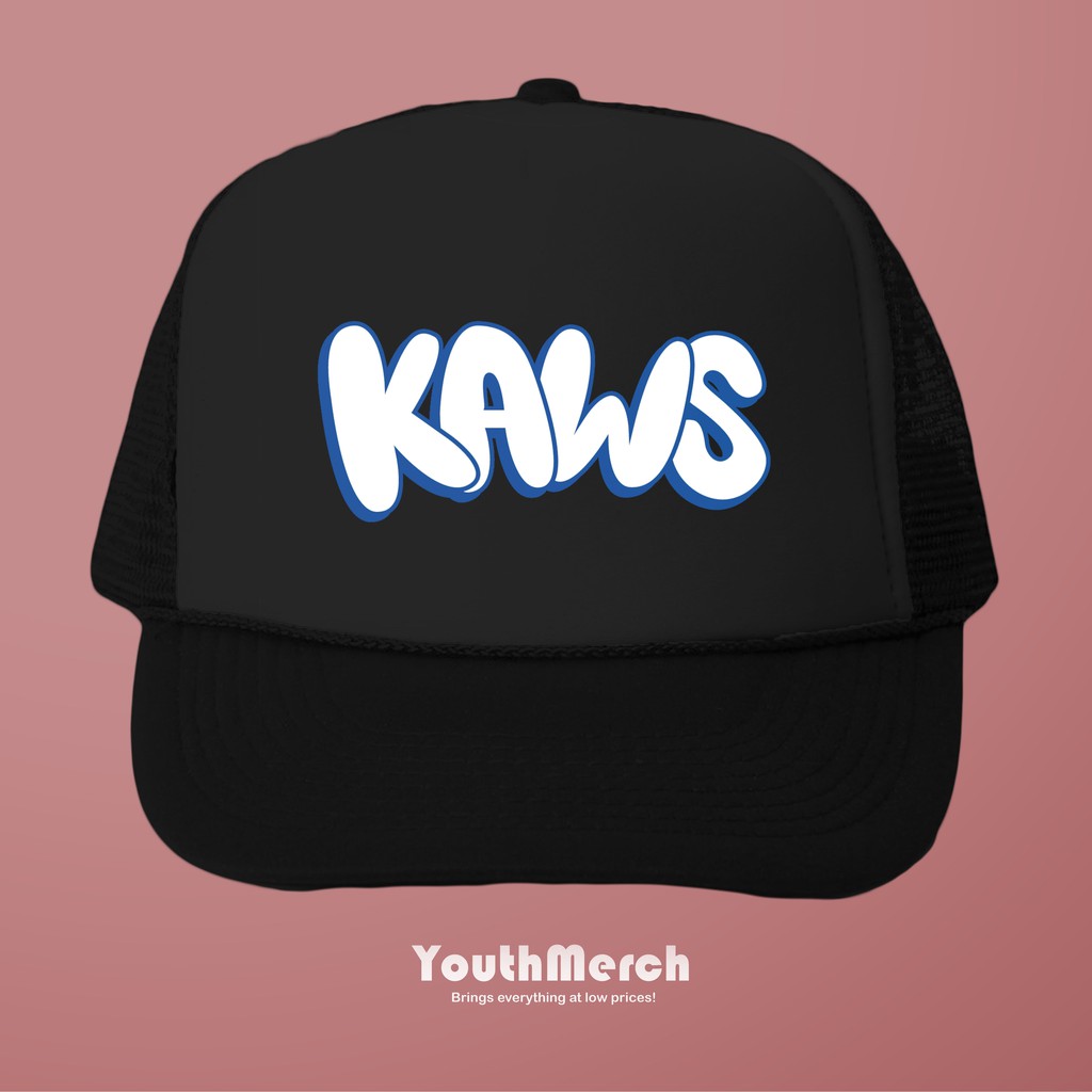 Topi Trucker Kaws - Brand Merch | Unisex | Trucker Kaws | Kaws Hat