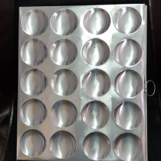 Cetakan lidah kucing bulat