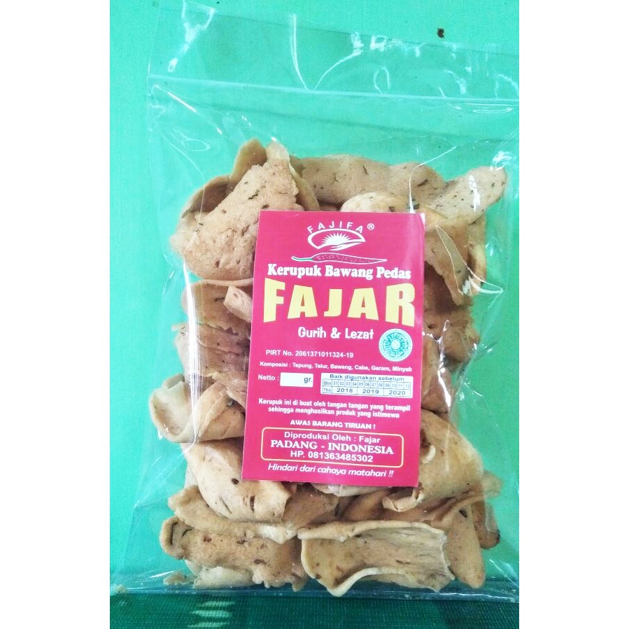 

Kerupuk Bawang Pedas