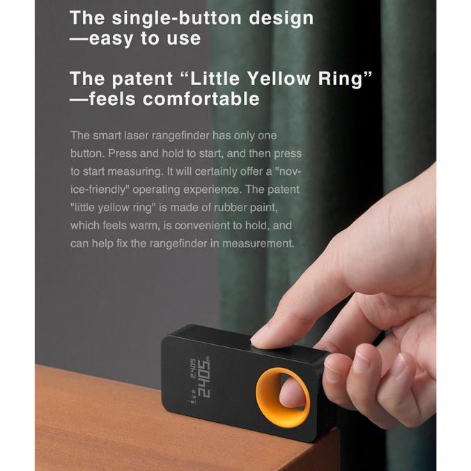 Hoto Smart Laser Rangefinder Meteran Pengukur Jarak Laser Digital