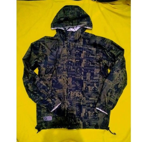 jacket snowboard grenade bolak balik