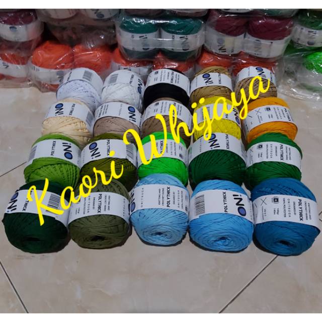 Benang rajut polythick onitsuga katalog 1