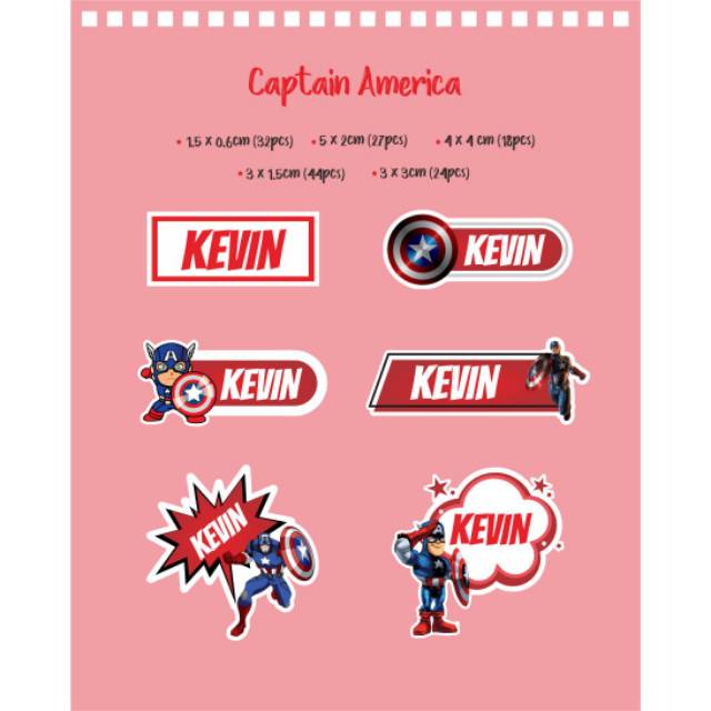 

PO STICKER NAMA ANTI AIR, 1 TEMA DAPAT 192 STICKER