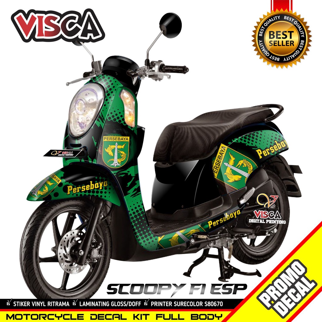 Decal Scoopy Fi 2015 2016 Full Body Stiker Scoopy Fi 2015 2016 Full Body Striping Scoopy Fi 2015 201