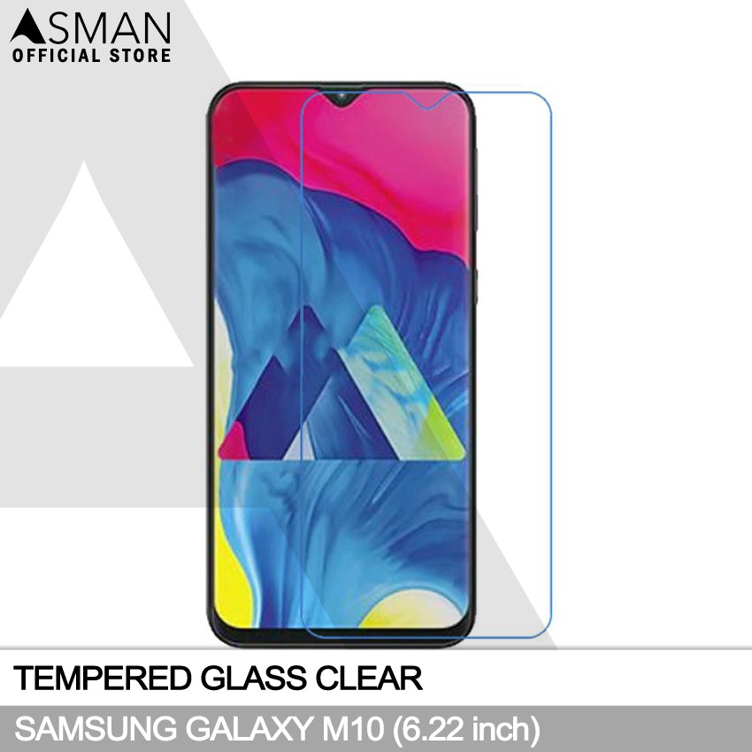 Tempered Glass Samsung Galaxy M10 (6.22&quot;) | Anti Gores Pelindung Layar Kaca - Bening