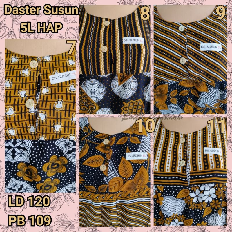 DASTER SUSUN 5L HAP ADEM BUSUI FRIENDLY MOTIF COKLAT