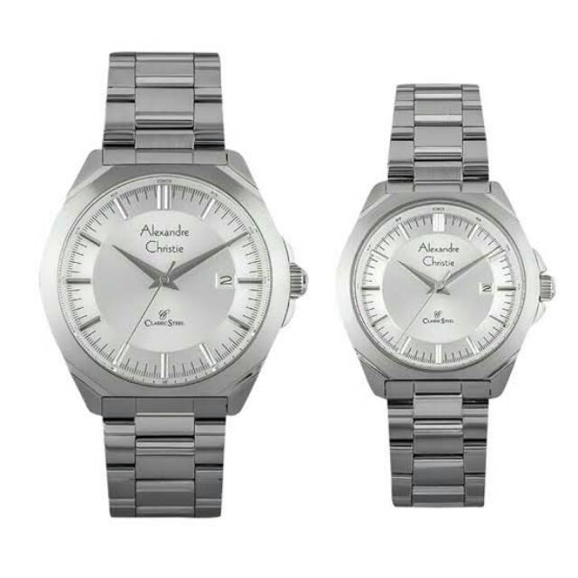 Alexandre christie couple ac 8596 Full Silver