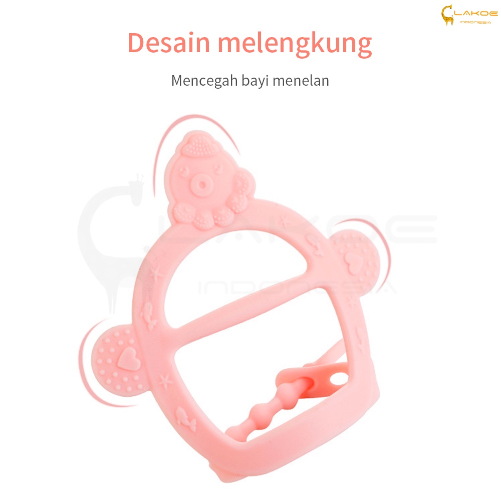 LAKOE  Teether bayi/ Teether Gelang / Gigitan Bayi Bentuk Gelang
