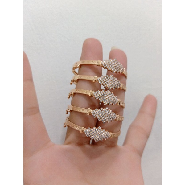 GELANG ANAK PERAK 925 ROSE GOLD