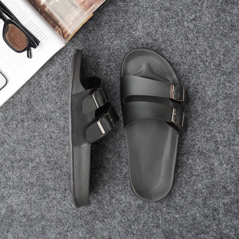 (Bisa cod) gratis ongkir sandal cowo sandal pria wanita geop dan rama berbahan karet empuk dan nyaman di pakai