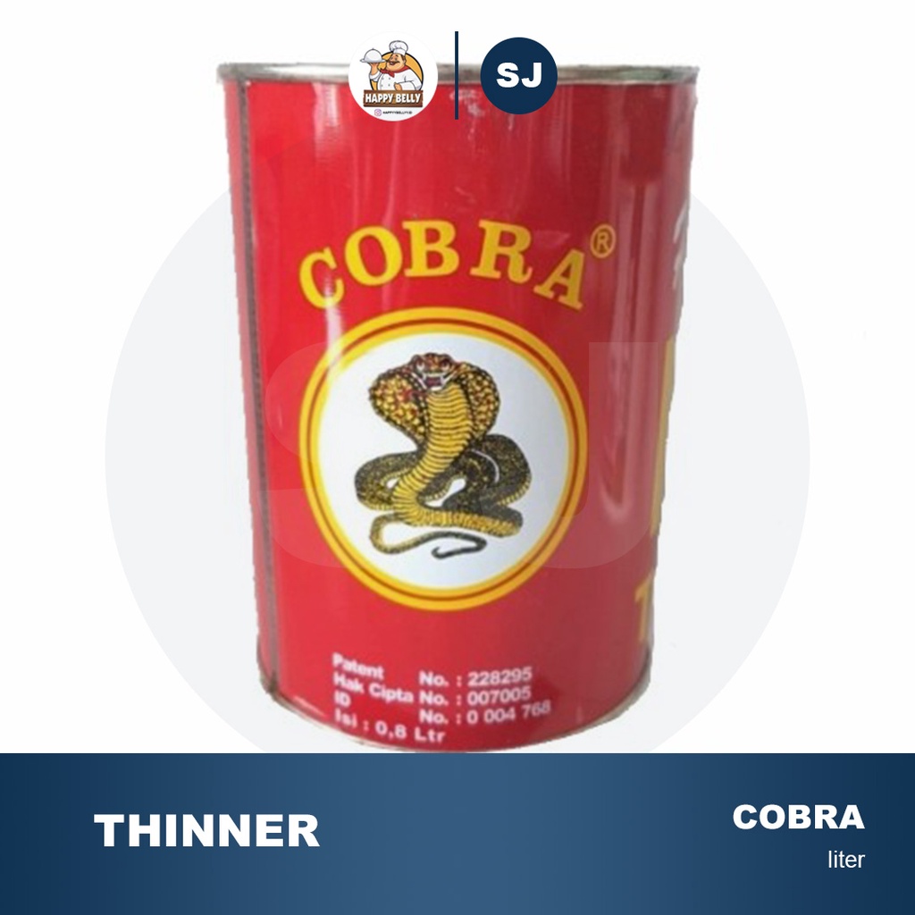 COBRA THINNER 1 LT / THINNER COBRA MERAH