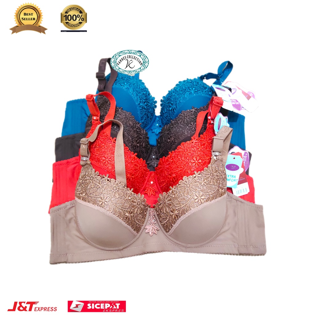 Bra Piaoli PL 2038/Bra PIAOLI Kawat  Cup Super Jumbo Cup D 38-48