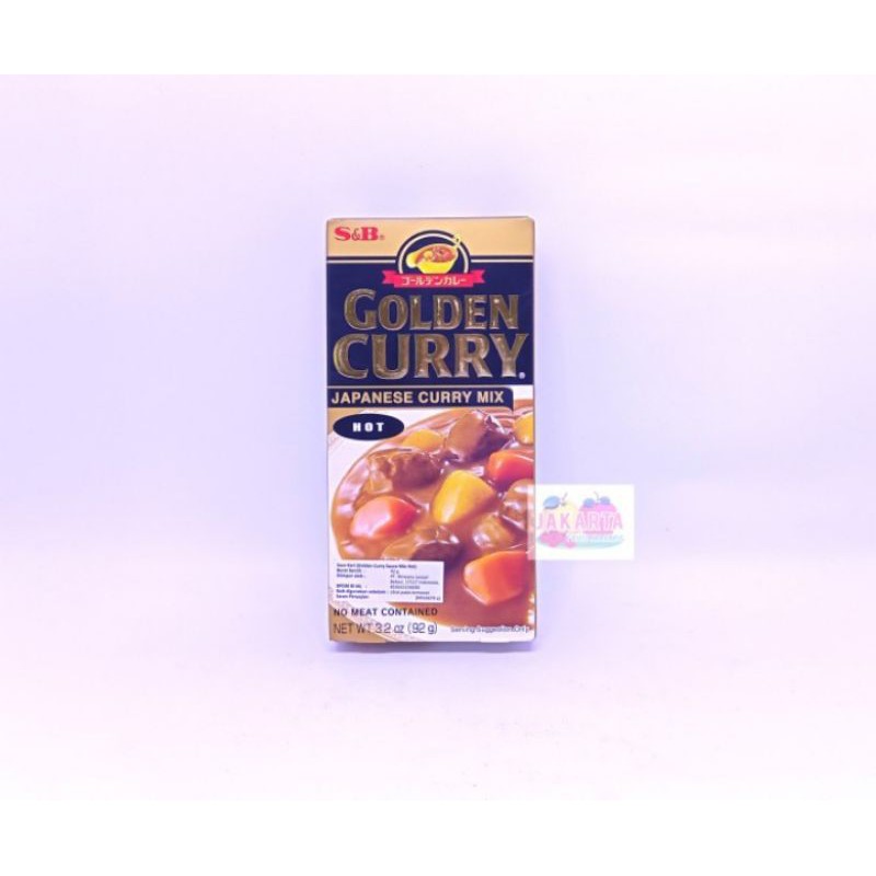 

(BAHAN MASAKAN) GOLDEN CURRY SAUCE MIX HOT 92G