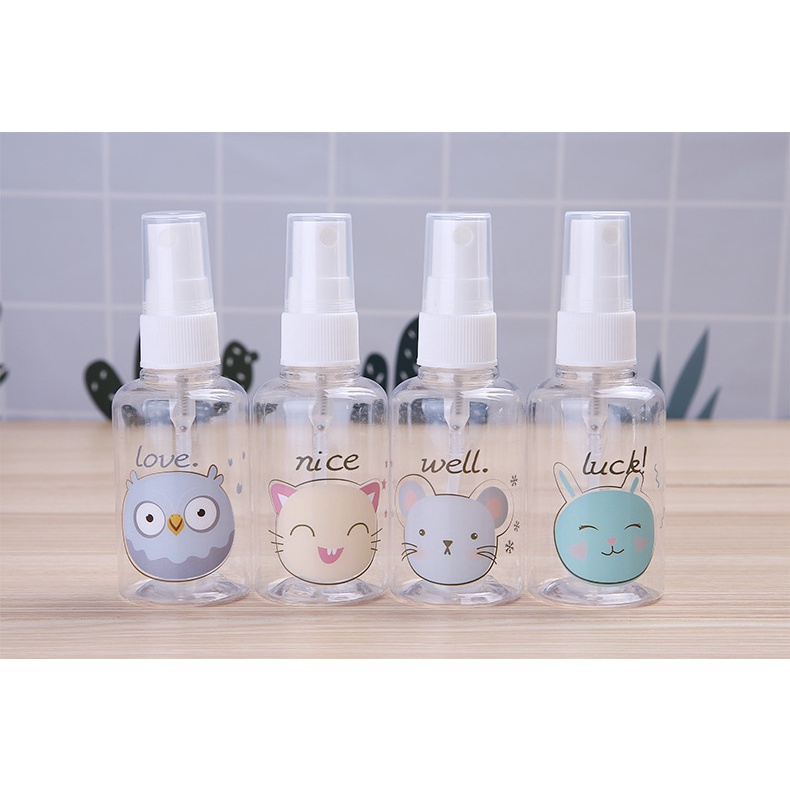 botol semprot spray 75 ml motif lucu dan unik