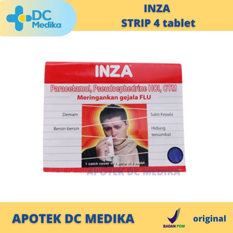 Inza tablet / Obat flu