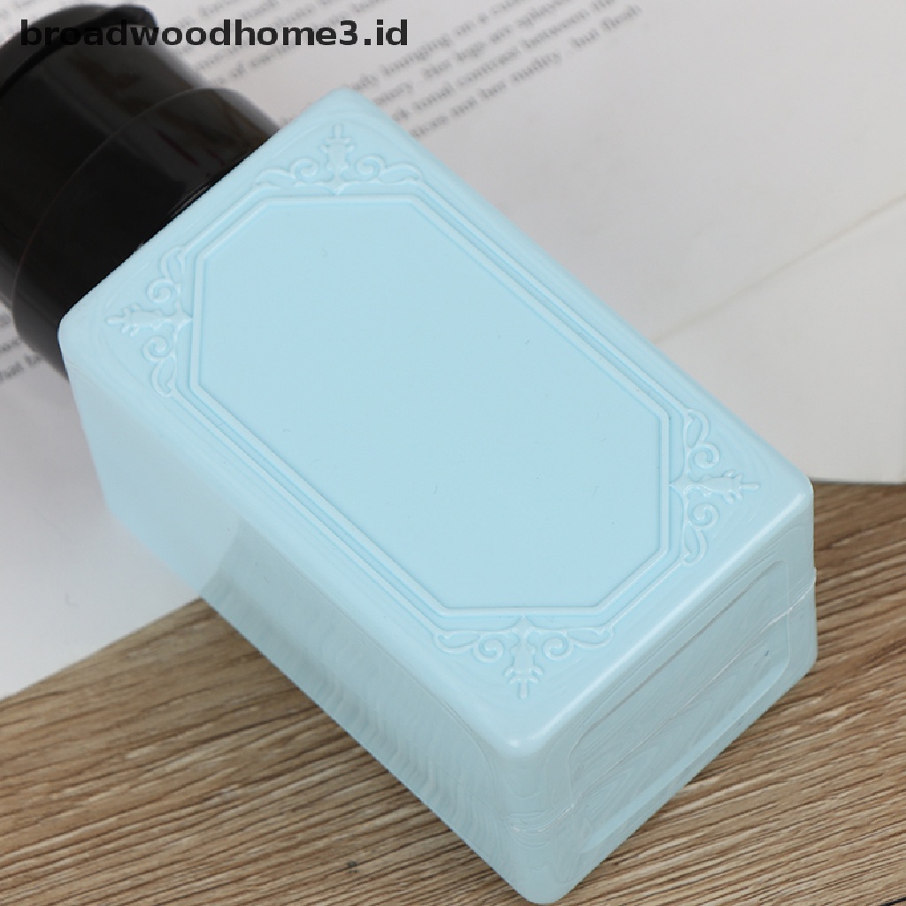 Botol Dispenser Pompa Kosong 210ml Untuk Pembersih Kutek Gel  (H) Buku Literatur Bahasa Cina