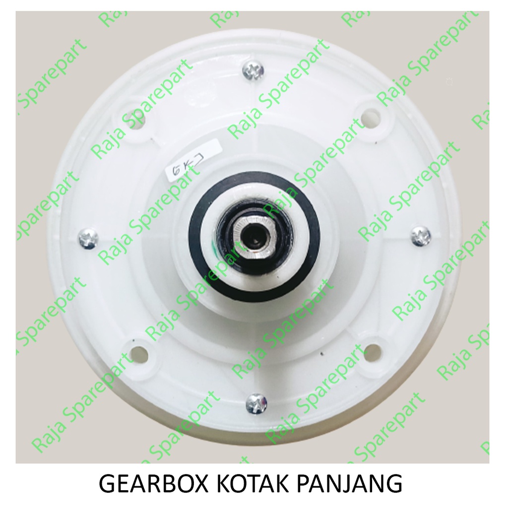 Gearbox Mesin Cuci 2 Tabung as Kotak Panjang