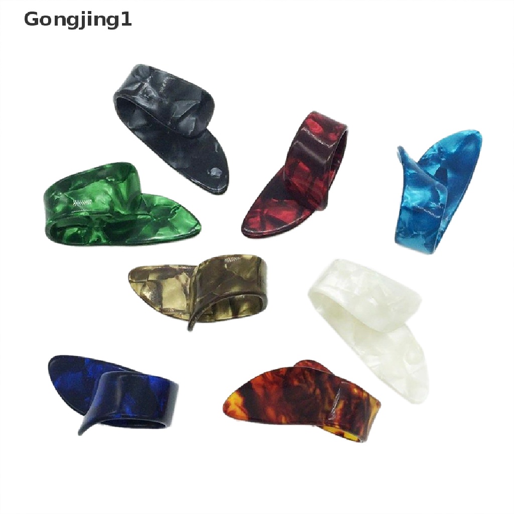 Gongjing 1pc Pick Celluloid Untuk Gitar Akustik / Elektrik