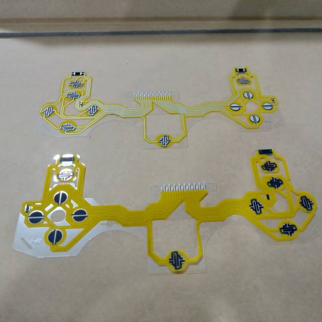 Pcb stik stick Ps4 ori (kuning) / Mika stik Ps4 ori (kuning) / flexibe stik Ps4 ori (kuning)